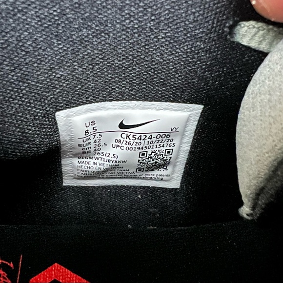 New Nike Zoom Freak 2 Taxi Shoes Black/ Particle Grey CK5424-006 Size 8.5 - Picture 12 of 12